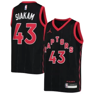 Delicioso Resistente Pascal Siakam Toronto Raptors Jordan Brand Youth 2020/21 Swingman Jersey Statement Edition Black  para la gran final