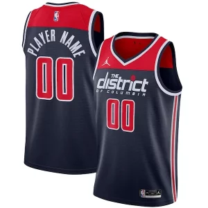 Cool Original Washington Wizards Jordan Brand Swingman Custom Jersey Statement Edition Navy  para la gran final