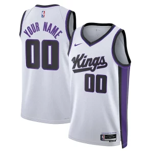 Elegante Cool Sacramento Kings Nike Unisex Swingman Custom Jersey Association Edition White  para la gran final