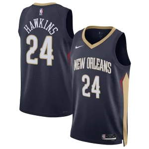 Cool Estupendo Perfecto Jordan Hawkins New Orleans Pelicans Nike Unisex Swingman Jersey Icon Edition Navy  para la gran final