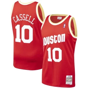 Resistente Sam Cassell Houston Rockets 1993/94 Hardwood Classics Swingman Jersey Red  para la gran final