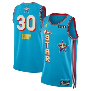Exquisito Fácil de llevar Stephen Curry Jordan Brand Unisex 2025 NBA All Star Game Swingman Player Jersey Light Blue  para la gran final