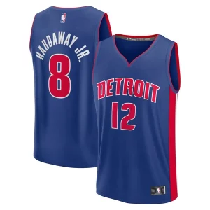 Clásico Fácil de llevar Tim Hardaway Jr. Detroit Pistons Fast Break Replica Player Jersey Icon Edition Blue  para la gran final