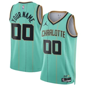 Clásico Increíble Chulo Charlotte Hornets Jordan Brand Unisex 2024/25 Custom Swingman Jersey City Edition Mint  para la gran final