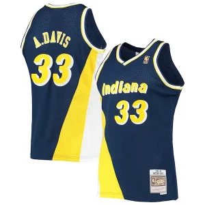 Estupendo Antonio Davis Indiana Pacers 1996/97 Hardwood Classics Swingman Jersey Navy  para la gran final