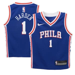 Único Fantástico James Harden Philadelphia 76ers Nike Preschool Swingman Player Jersey Icon Edition Royal  para la gran final