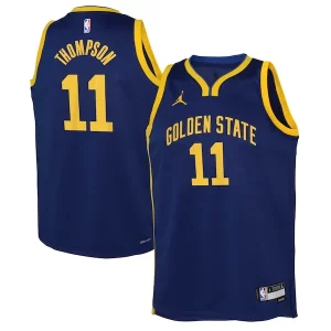 Duradero Klay Thompson Golden State Warriors Jordan Brand Youth Swingman Jersey Statement Edition Blue  para la gran final