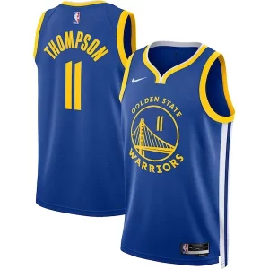Delicioso Increíble Klay Thompson Golden State Warriors Nike Unisex Swingman Jersey Icon Edition Royal/White  para la gran final