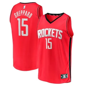 Fácil de llevar Reed Sheppard Houston Rockets Youth 2024 NBA Draft Fast Break Player Jersey Icon Edition Red  para la gran final