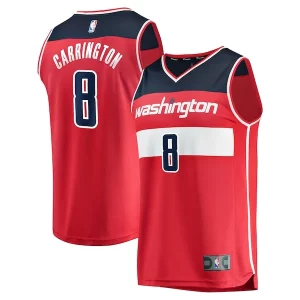 Cool Bonito Duradero Carlton Carrington Washington Wizards Fast Break Replica Player Jersey Icon Edition Red  para la gran final