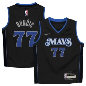 Magnífico Único Fantástico Luka Dončić Dallas Mavericks Nike Toddler 2023/24 Swingman Replica Jersey City Edition Black  para la gran final